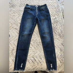 Kancan high rise ankle skinny 28r